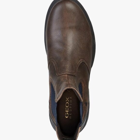 Geox Men's Clintfordb ABX Leather Pull-On Boot - Picture 6 of 7